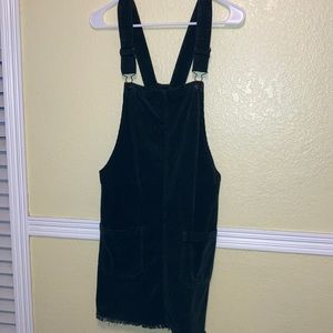 American Eagle Corduroy Overall Dress